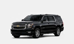 Illustration of a black SUV (not our vehicle)